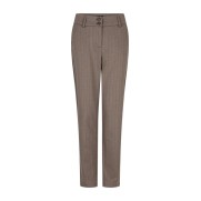 W Red Button broek Diana punta pinstrip Warm Taupe
